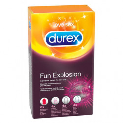 Préservatifs Durex Fun Explosion - MaxiKit - 18 Préservatifs