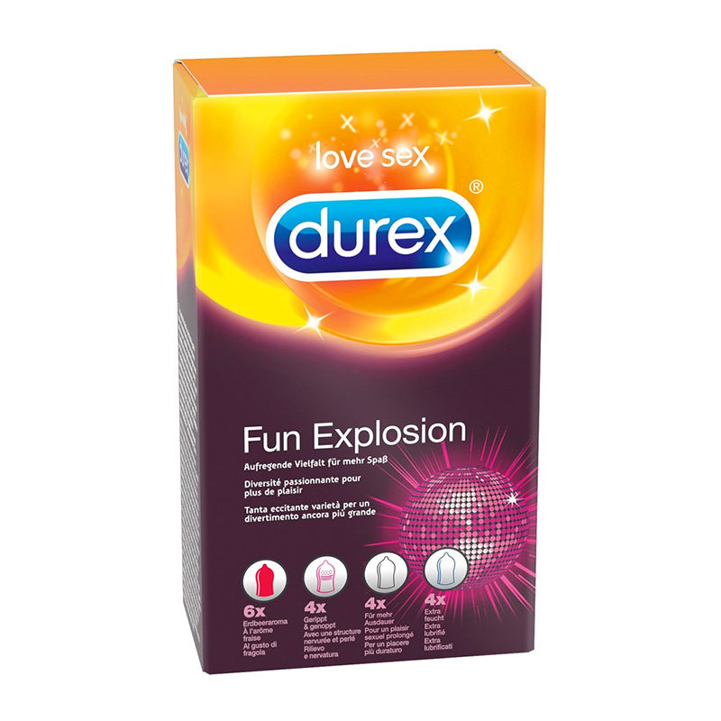 Préservatifs Durex Fun Explosion - MaxiKit - 18 Préservatifs
