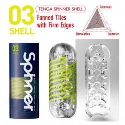 Masturbateur Spinner ''Shell'' - Tenga