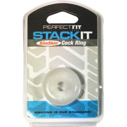 Stack It SilaSkin Cock Ring - Perfect Fit