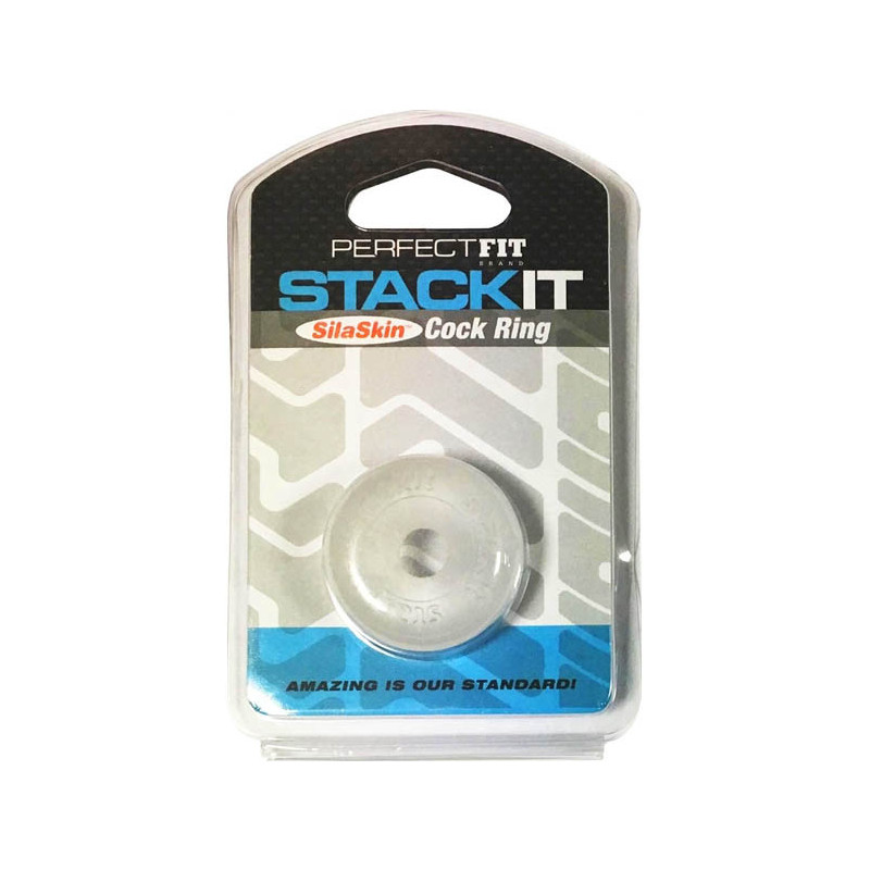 Stack It SilaSkin Cock Ring - Perfect Fit