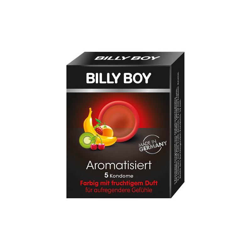 Préservatifs Billy Boy Multifruits x 5