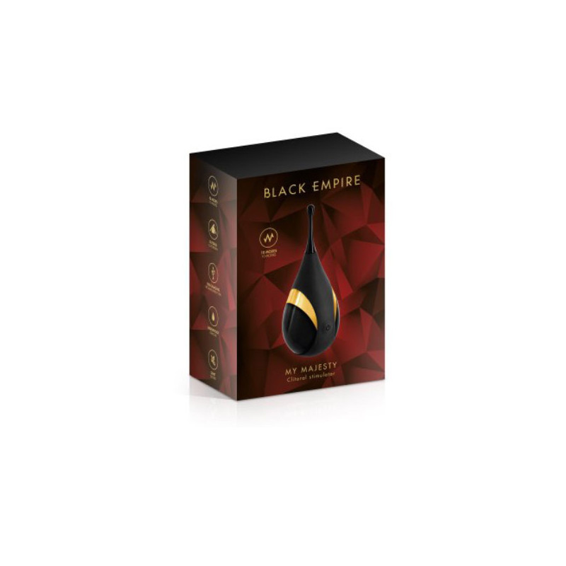 Stimulateur Clitoral  ''My Majesty'' - Black Empire