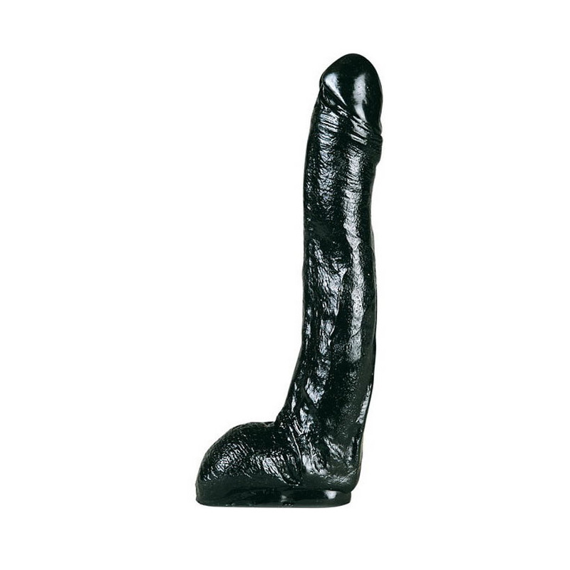 Gode droit 22cm - All Black