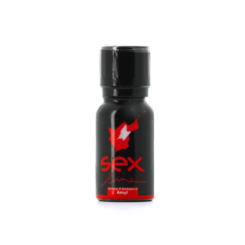 Poppers Sex line Red (Amyle) 15 ml