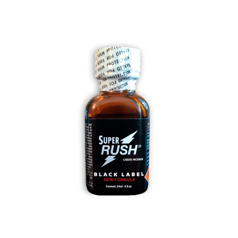 Poppers Maxi Super Rush 24ml Black Label (Pentyle)