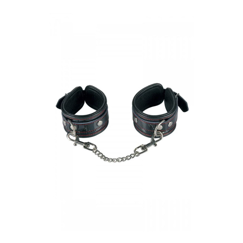 Menottes Luxe Cuir laqué - Fetish Tentation